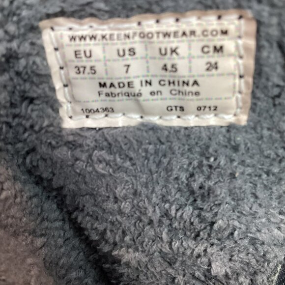 Keen Betty Waterproof Womens 7 Insulated 200 Gram Winter Boots Thermal Insole Bl - Picture 12 of 13